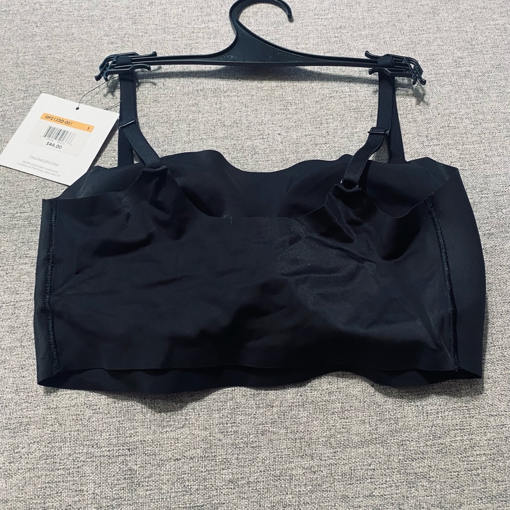 Brand new with tags! Calvin Klein Lightly Lined Bralette Racerback - Picture 4 of 4